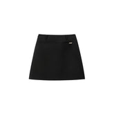 Women's High-Waist Cropped A-Line Blazer Skirt
